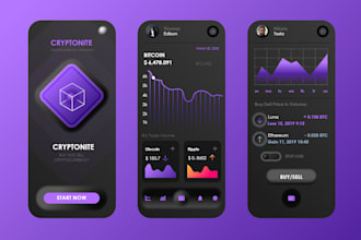 crypto tracker app, website, game, blockchain app, crypto wallet app