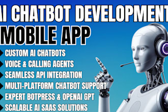 develop ai mobile app ai chatbot ai saas n8n automation ai agent api integration
