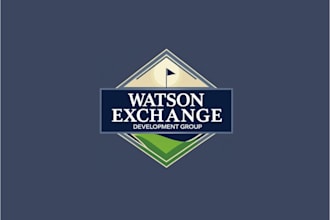 design a modern watson exchange development group logo