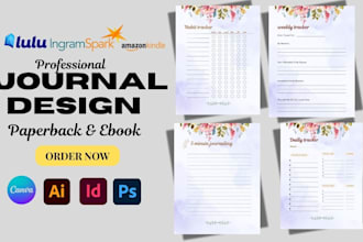 design canva editable journal, amazon planner, digital workbook, worksheet