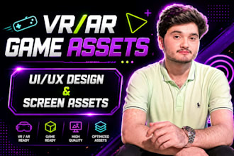 design assets for your VR and ar games