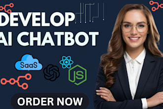 develop ai webiste chatbot mobile app saas app custom ai software n8n automation