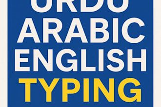 do urdu ,arabic, and english typing with accuracy