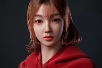 3d realistic metahuman character modelling 3d character animation cc4 daz3d ue5
