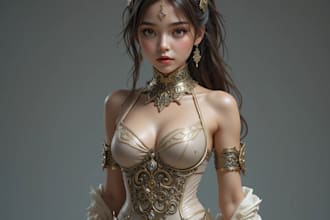 illustrate your d and d character portrait