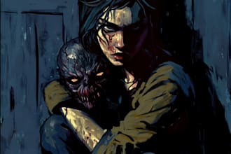 create warhammer style dark fantasy art