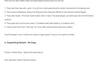 write SEO content blog articles scripts and captions