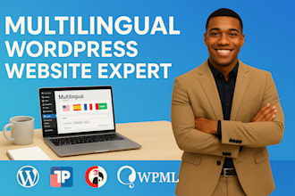 wpml, polylang, translatepress wordpress multilingual website translation expert