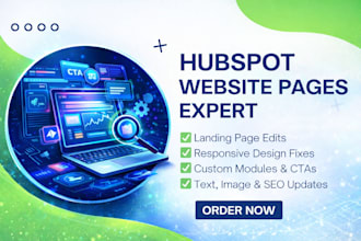 improve hubspot website, customization and changes