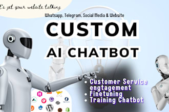 website ai chatbot integrate custom ai chatbot with whatsapp telegram automation
