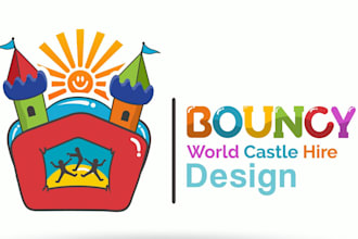 do awesome bounce house logo