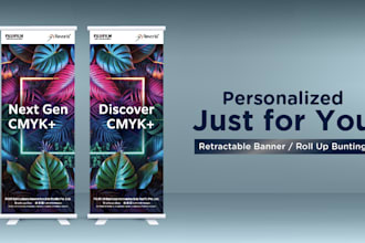 design professional roll up banners for your business