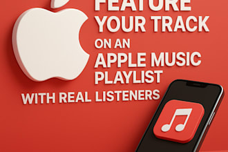 feature your track on an apple music playlist with real listeners