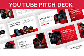 design you tube investor ready pitch deck yt channel  grant loan