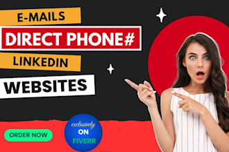 do b2b lead generation, data enrichment, find direct phone number