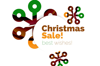 design professional christmas light logo