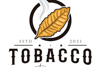 design a modern cigar box logo