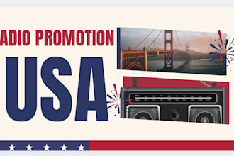 get radio airplay for your track across USA , UK stations