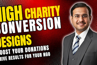 design charity fundraising donation ngo flyer