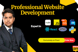do HTML, CSS, javascript website development
