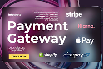 integrate klarna, afterpay, stripe, google pay, apple pay, shopify
