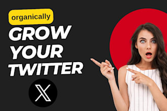 do x twitter marketing and promotion with organic growth