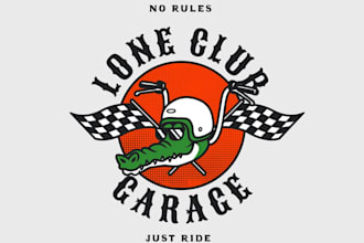 design wonderful custom racing logo