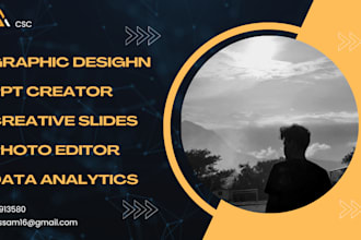 power point presentation design, ai art, digital illustration, and custom slide