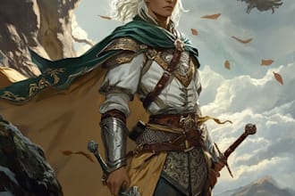dnd character art and dnd character art