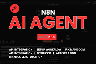 n8n ai agent n8n automation n8n API integration workflow