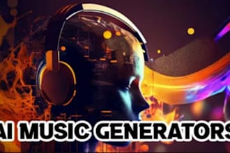 develop advanced ai music generator website, ai music generator app, ai saas