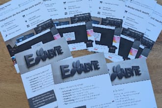 design a clean, professional flyer for your business