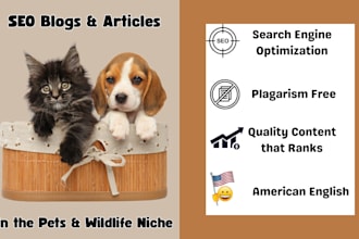 write an engaging SEO blog post in the pet or wildlife niche