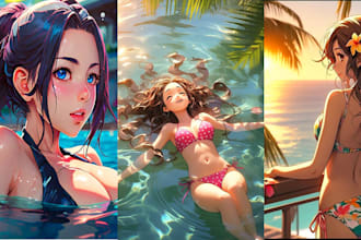 write sfw snd nsfw fanfiction story , erotic anime comic, kinky, oc , smut story