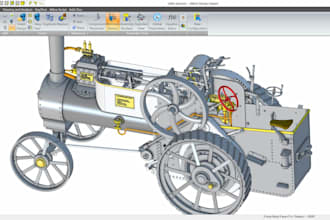 precise 2d 3d cad models in solidwork fusion 360 inventor 3d print catia creo nx