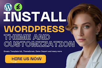 install envato element kit customize wordpress themeforest import demo content
