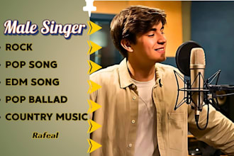 write, produce and record custom song lyrics in any genre in english or spanish