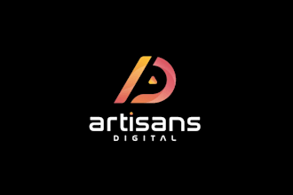 design modern business digital marketing logo