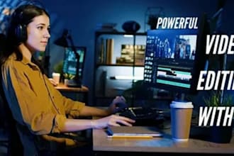 develop ai video generator website, ai video editing website, ai image maker we