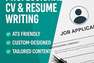 write a professional CV or resume that gets you hired