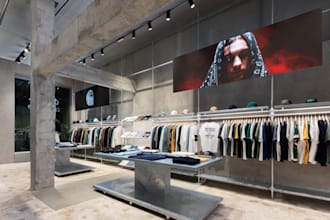 design a creative retail space concept for your brand or store