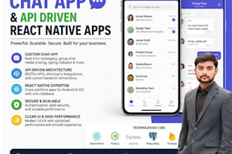 be your expert react native android app developer