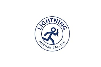 design inspirational lightning mechanical facelift logo