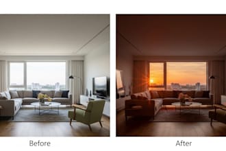 create realistic virtual twilight images for your property listings