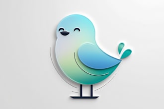 do bird mascot logo in 48 hours