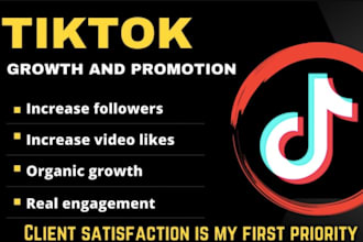 organically grow and promote your tiktok account