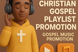 do christian gospel playlist promotion, gospel music promotion