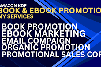 do books promotion and ebook marketing using amazon KDP ads