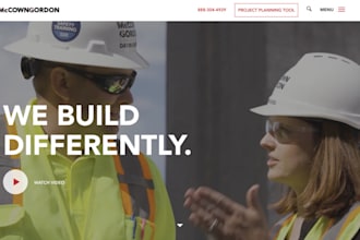 create contractor website construction, hvac, roofing, plumbing website on wix