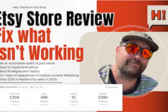 show you exactly how to improve your etsy shop